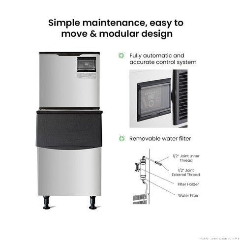Blizzard Icemakers Air-Cooled Cube - SN-420P