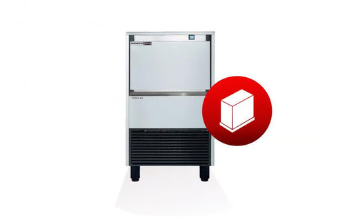SKOPE Half Dice Self-Contained Ice Cube Maker R290 with Drain Pump - SPIKA NG50 A HD DP