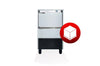 SKOPE Full Dice Self-Contained Ice Cube Maker with Drain Pump R290 - SPIKA NG50 A FD DP