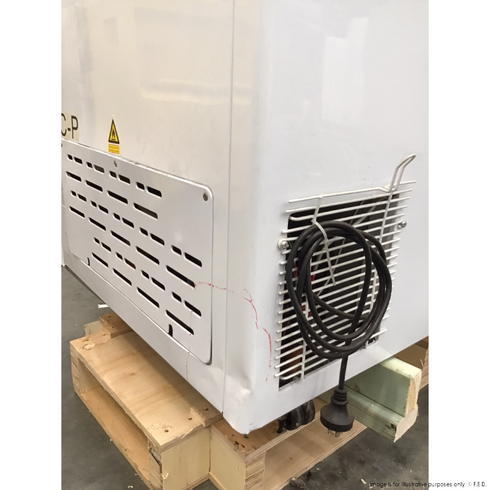 2NDs: Thermaster two glass sliding lids chest freezer with castors - ST445-NSW2169