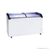 2NDs: Thermaster two glass sliding lids chest freezer with castors - ST545-QLD237