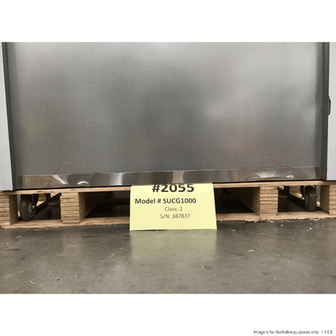 2NDs: Thermaster Double Door Upright Display Fridge - SUCG1000-NSW2055