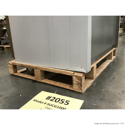 2NDs: Thermaster Double Door Upright Display Fridge - SUCG1000-NSW2055