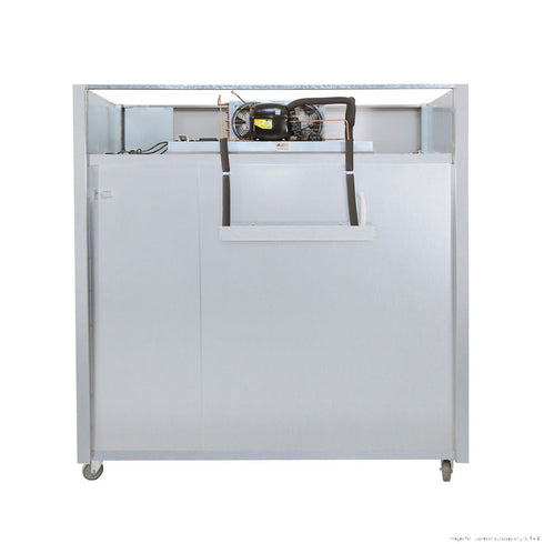 Thermaster Three Door SS Upright Display Freezer - SUF1500