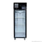 2NDs: Thermaster Single Glass Door Upright Freezer Black Stainless Steel - SUFG500B-QLD349