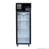 2NDs: Thermaster Single Glass Door Upright Freezer Black Stainless Steel - SUFG500B-QLD349