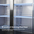 Thermaster Double Door Upright Display Fridge - SUCG1000
