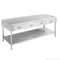 Work Bench with 4 Drawers and Undershelf - SWBD-6-1800
