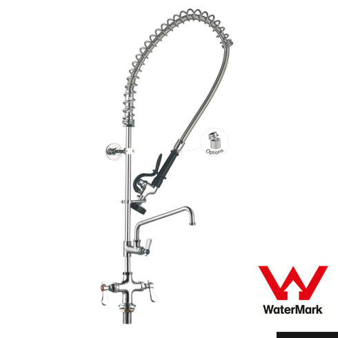 Sunmixer Pre Rinse Unit with Add-on faucet and 305mm Swing Nozzle - T98001-2