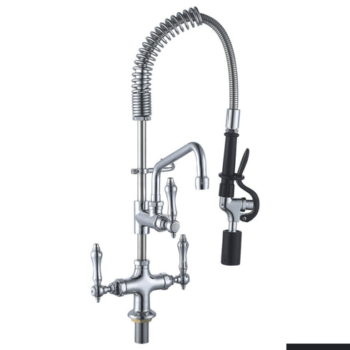 Sunmixer Pre Rinse Unit with Add-on Faucet and 152mm Swing Nozzle - T98001MN-2C