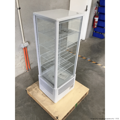 2NDs: Thermaster Four Sided Countertop Display Fridge - TCBD108L-SA6-Apr