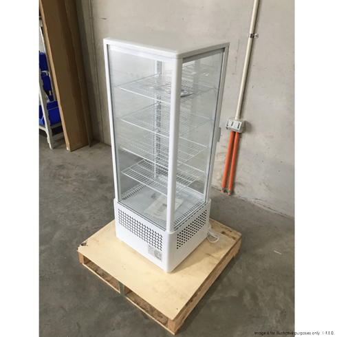 2NDs: Thermaster Four Sided Countertop Display Fridge - TCBD108L-SA6-Apr