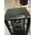 2NDs: Thermaster Four-Sided Countertop Beverage Display Fridge Black - TCBD78B-NSW2196