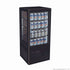 2NDs: Thermaster Four-Sided Countertop Beverage Display Fridge Black - TCBD78B-QLD352