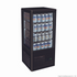 2NDs: Thermaster Four-Sided Countertop Beverage Display Fridge Black - TCBD78B-SA10-Jan