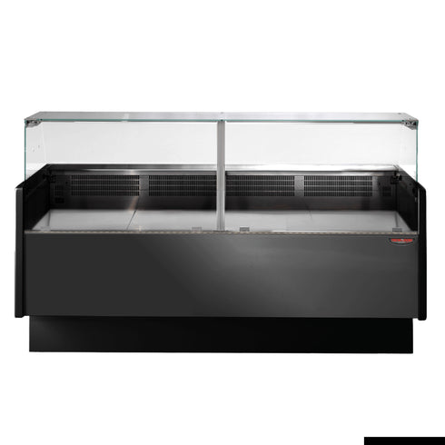 Tecnodom Black 2000mm Wide Deli Display Fridge - TDMR-0920B