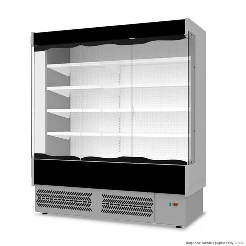 Tecnodom Vulcano Supermarket 3 Door Open Display - TDVB80-CA-187