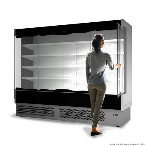Tecnodom Vulcano Supermarket 4 Door Open Display - TDVB80-CA-250