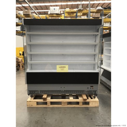 2NDs: Tecnodom Open Chiller with 4 Shelves - TDVC60-CA-187-NSW2001