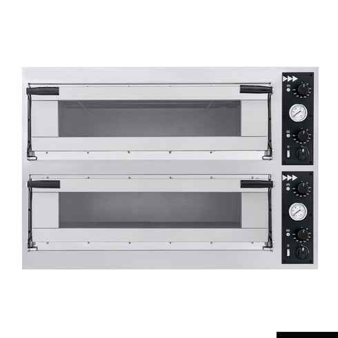 Bakermax Prisma Food Pizza Ovens Double Deck 8 x 40cm - TP-2