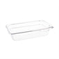 Vogue Clear Polycarbonate 1/4 Gastronorm Pan - U236