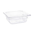 Vogue Clear Polycarbonate 1/6 Gastronorm Pan - U239
