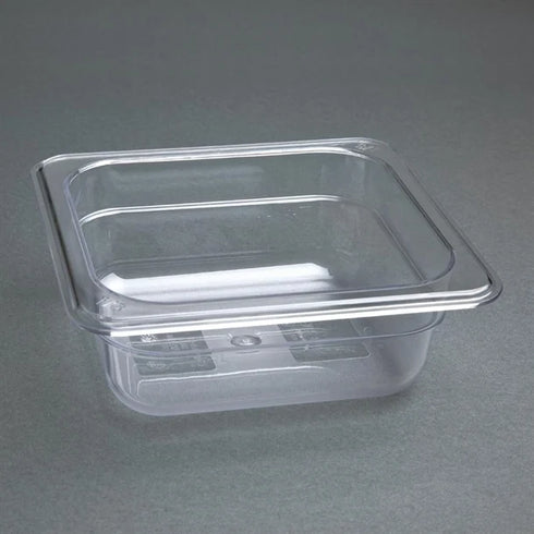 Vogue Clear Polycarbonate 1/6 Gastronorm Pan - U239