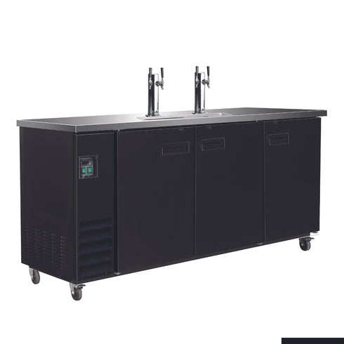 Triple Door Underbar direct draw dispenser 3-barrel - UBD-3