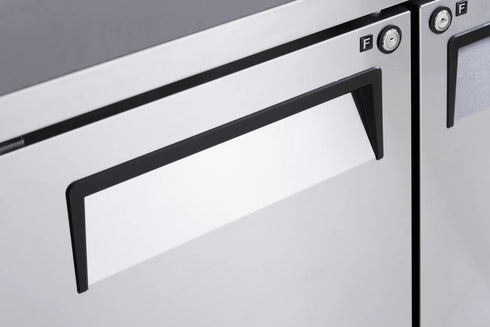 Turbo Air Dual Temp Under Counter Solid Door - KURF12-2-N