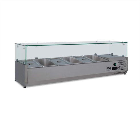 AG Bench Top Saladette / Pizza Showcase - 1400mm VRX1400-380