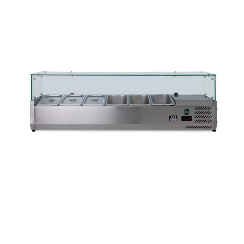 AG Bench Top Saladette / Pizza Showcase - 1400mm VRX1400-380