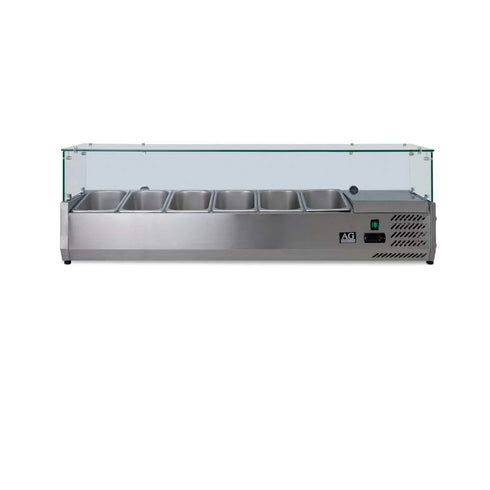 AG Bench Top Saladette / Pizza Showcase - 1400mm VRX1400-380