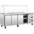 Polar U-Series Four Door Refrigerated Gastronorm Saladette Counter CT395-A