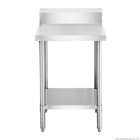 FED Stainless Steel Workbench Infill with Splashback - WBB7-0300/A