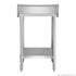 FED Stainless Steel Workbench Infill with Splashback - WBB7-0300/A