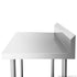 FED Stainless Steel Workbench Infill with Splashback - WBB7-0300/A