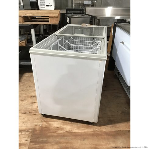 2NDs: Thermaster Heavy Duty Chest Freezer with Glass Sliding Lids - WD-400F-QLD329