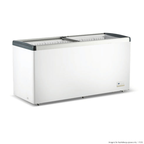 2NDs: Thermaster 516L Chest Freezer with Flat Glass Sliding Lids - WD516G-VIC863