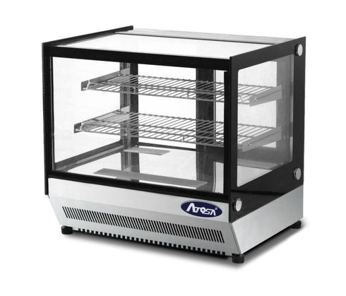 Atosa Countertop Square Cake Showcase 900MM Fridge - WSF160L