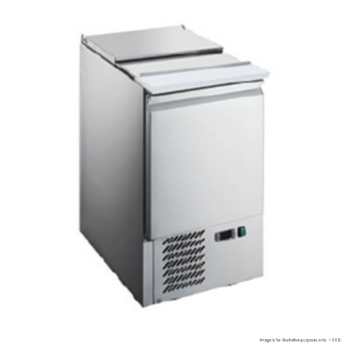 FED-X One Door Salad Prep Fridge - XGNS450S