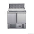 FED-X Two Door Salad Prep Fridge - XGNS900D
