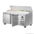 FED-X S/S Two Door Sandwich Counter - XSS7C13S2V