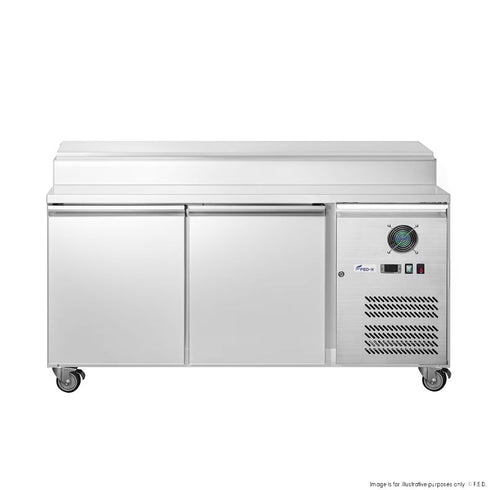 FED-X S/S Two Door Sandwich Counter - XSS8C15S2V