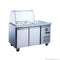 2NDs: Thermaster Two Door Salad Prep Fridge with Curve Glass Top - XTHP2100SALGC-NSW1992