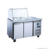 2NDs: Thermaster Two Door Salad Prep Fridge with Curve Glass Top - XTHP2100SALGC-NSW1992