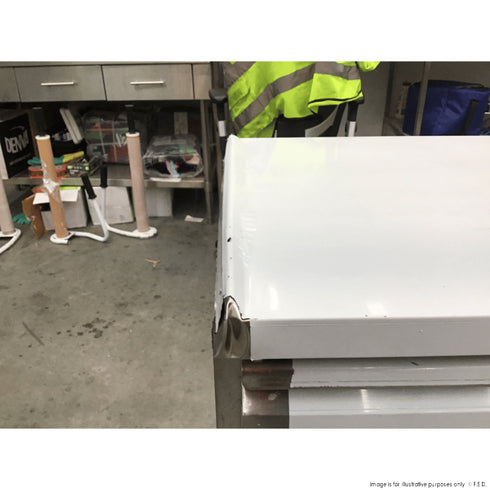 2NDs: FED-X S/S Two Door Bench Fridge - XUB6C13S2V-NSW1882