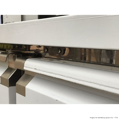 2NDs: FED-X S/S Two Door Bench Fridge - XUB6C13S2V-NSW1882