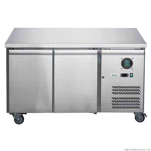 FED-X S/S Two Door Bench Fridge - XUB7C13S2V