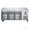 FED-X Three Glass Door Bench Fridge - XUB7C18G3V