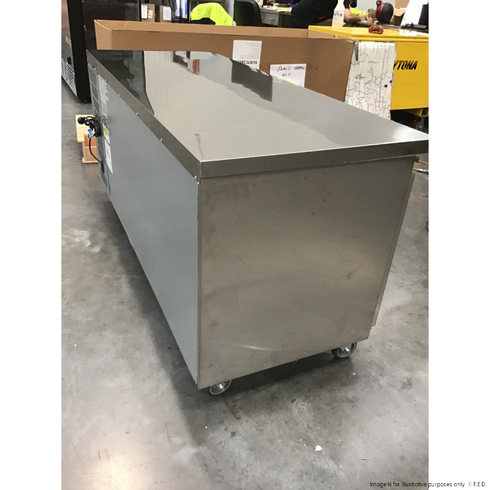 2NDs: FED-X S/S Three Door Bench Fridge - XUB7C18S3V-NSW2174
